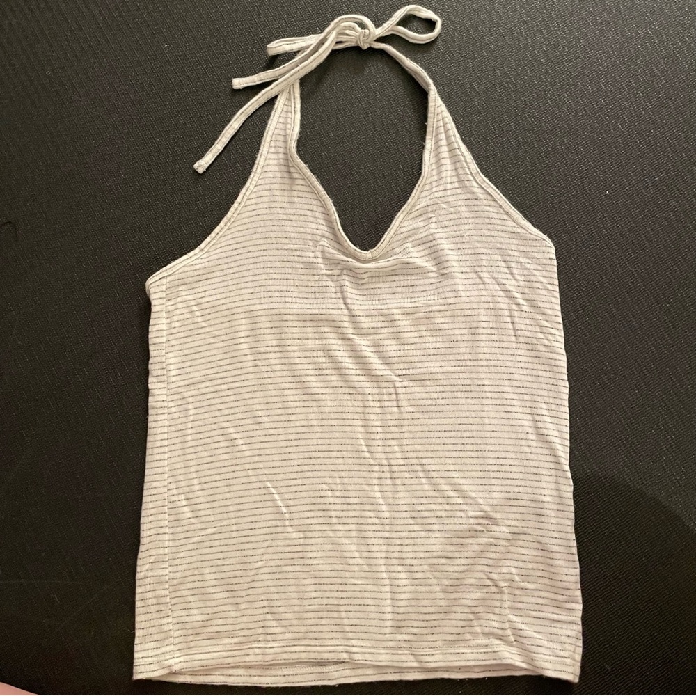 American Eagle Women’s Small striped halter top